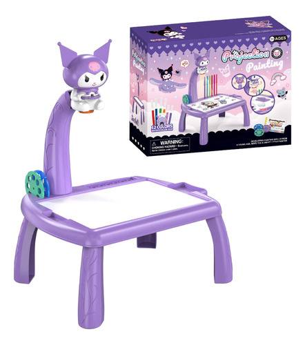 Table avec projecteur pour enfant