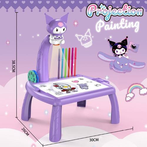 Table avec projecteur pour enfant